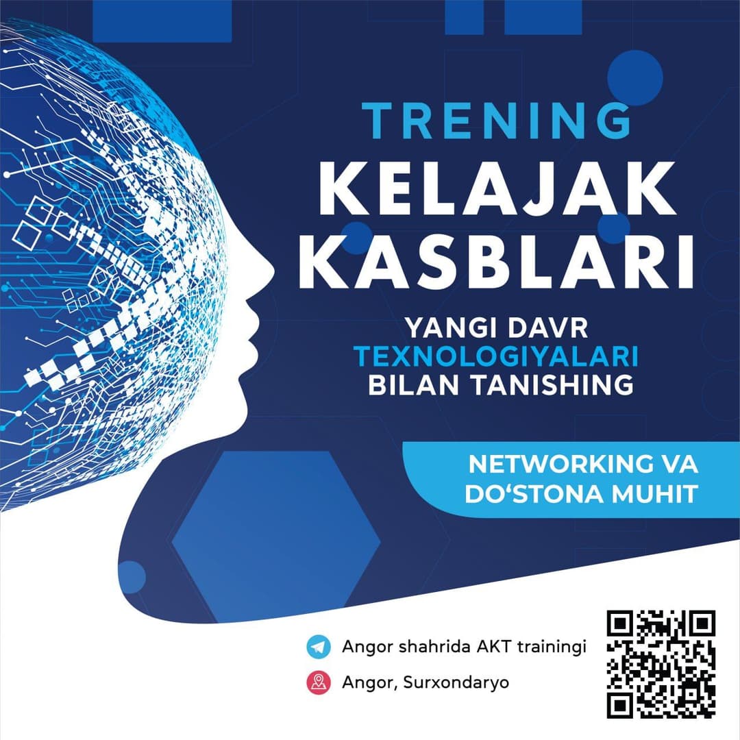 Attention to residents of Surxondaryo interested in future professions and IT!